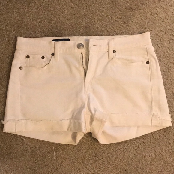 J. Crew Denim - J Crew White Denim Shorts